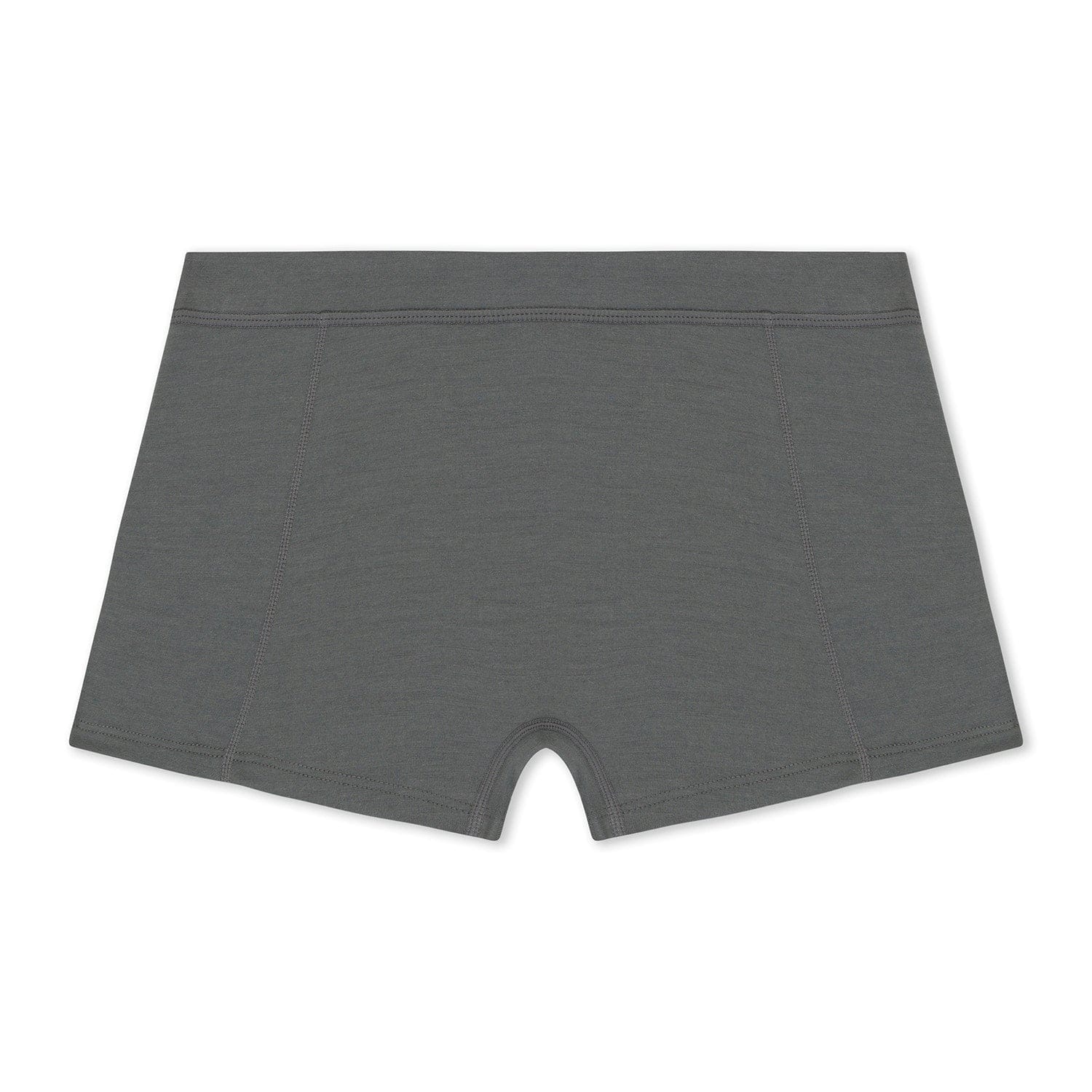 Ridge Merino Wool Boy Shorts Underwear in Gunmetal