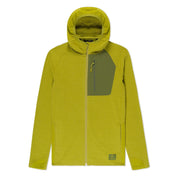 Women's Cloudripper Grid Fleece Full Zip in Golden Lime
