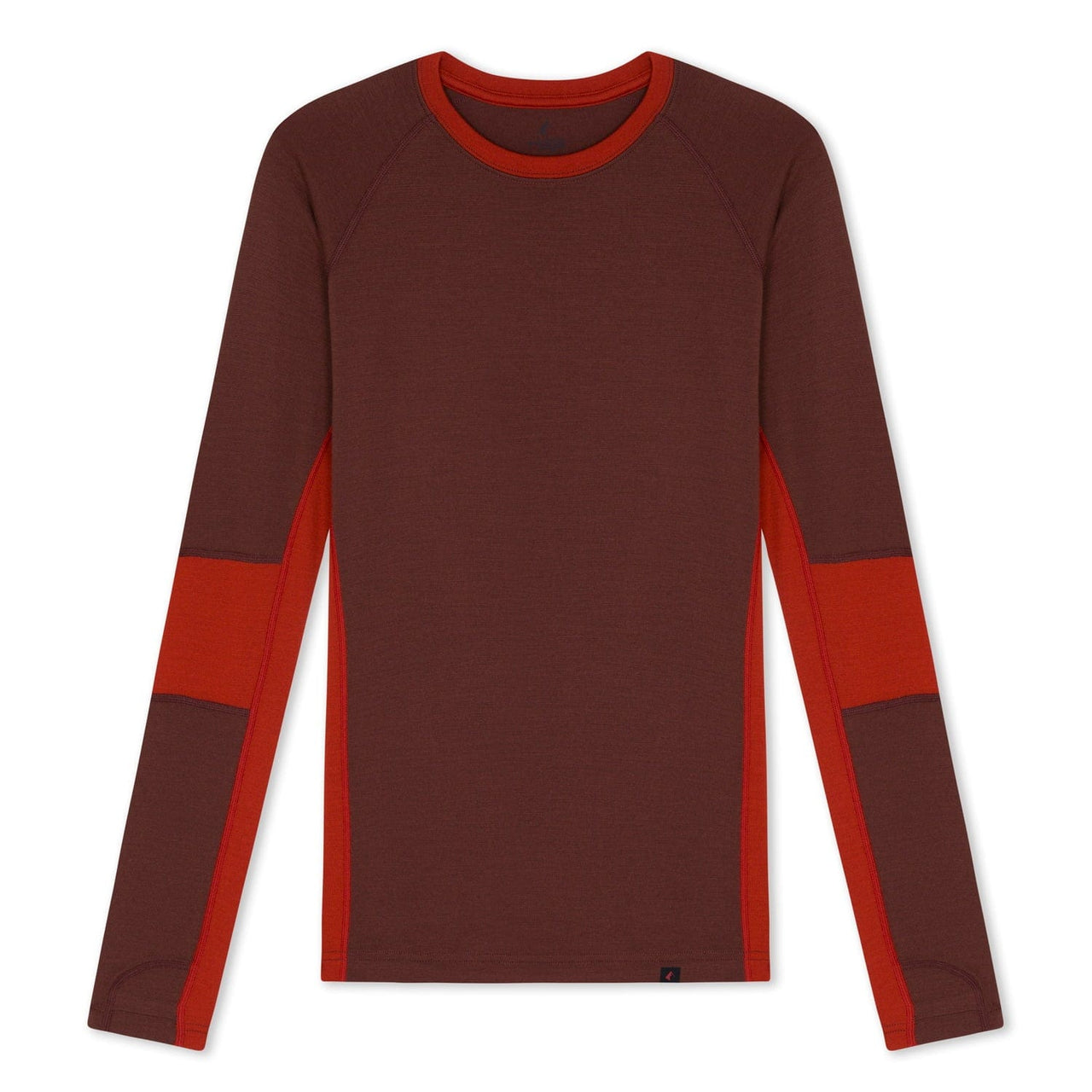 Women's Heavyweight Merino Wool Colorblock Base Layer Shirt | Ridge Merino