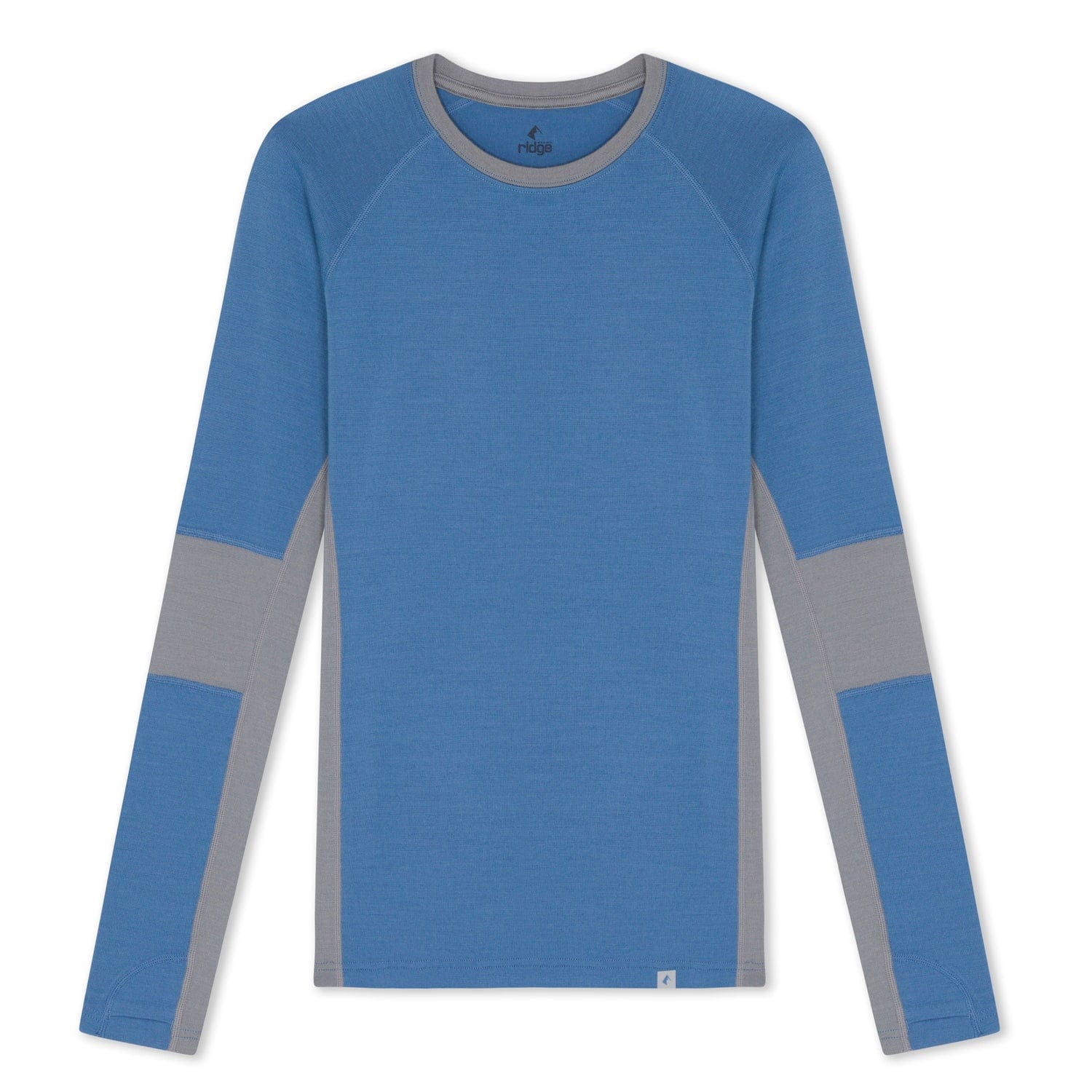 Women's Heavyweight Merino Wool Colorblock Base Layer Shirt | Ridge Merino