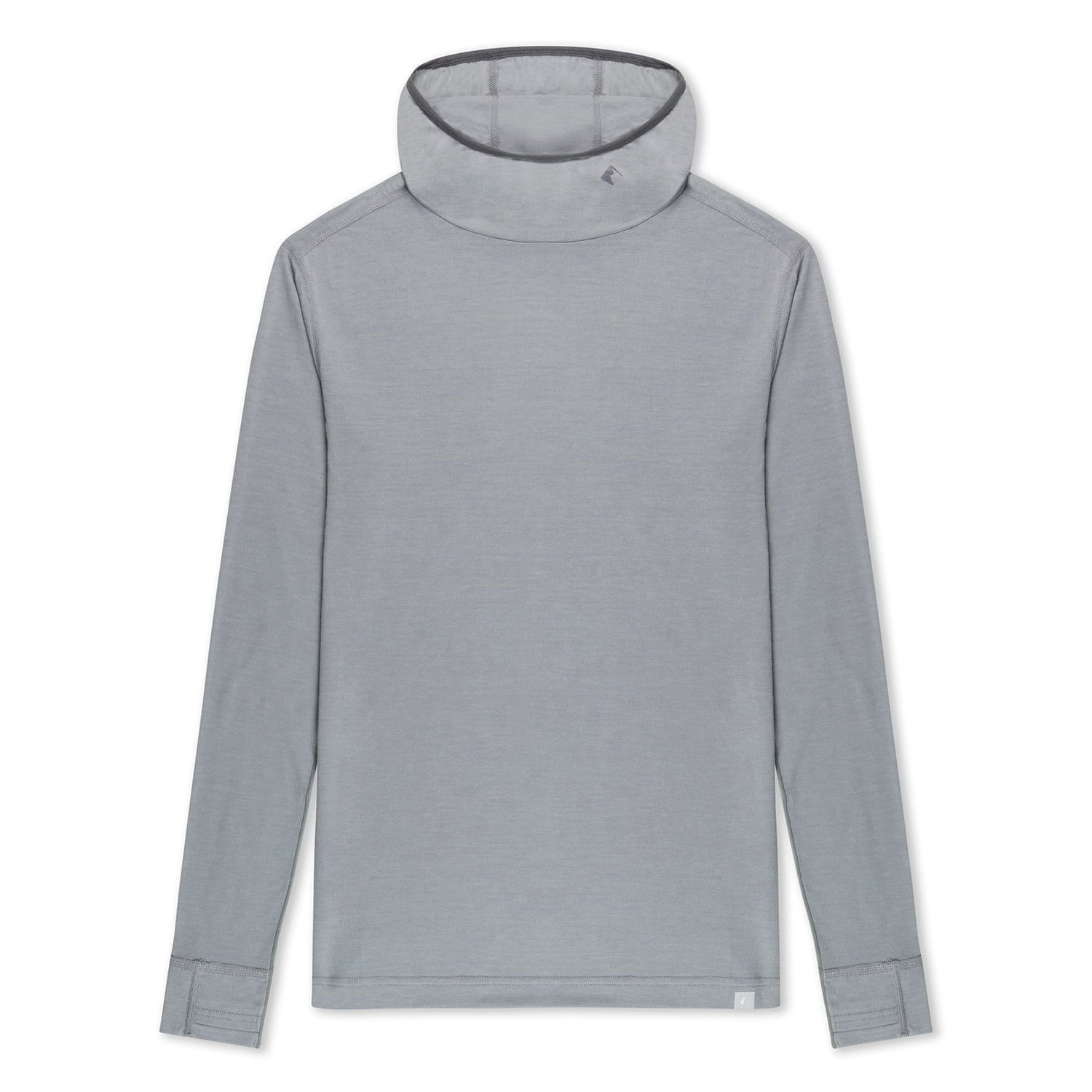 Women's Ridge Merino Pursuit Ultralight Hoodie in Sierra Cement