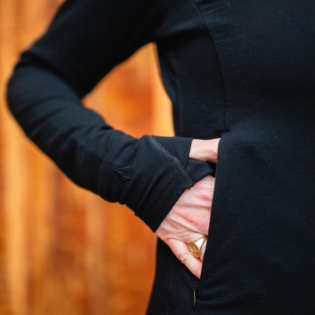 Women's Hyde Merino Wool Hoodie Full Zip