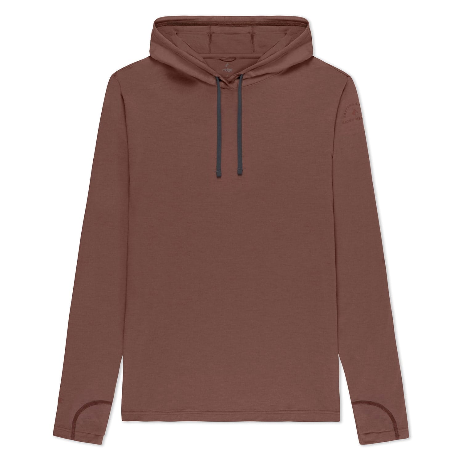 Women's Solstice Merino Sun Hoodie in Nutmeg