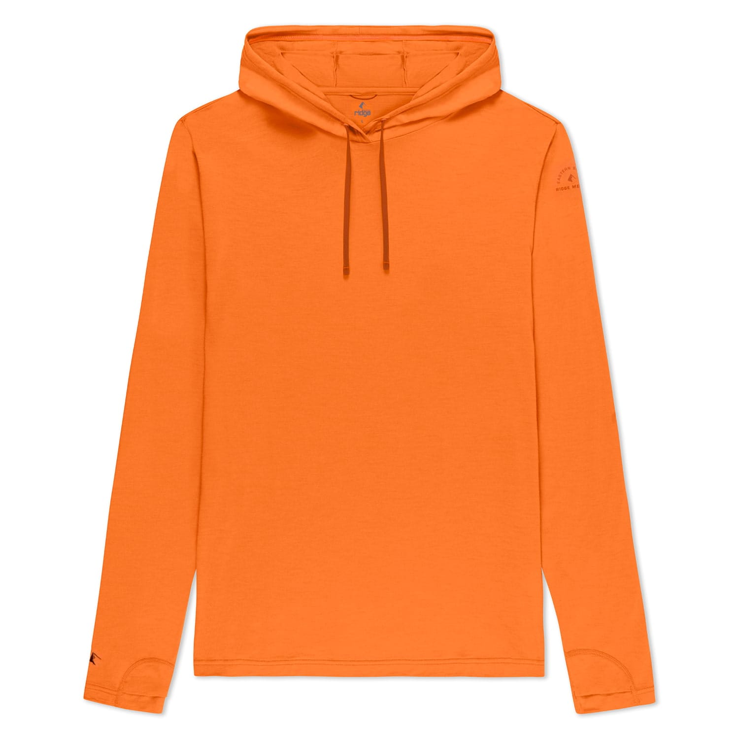 Women's Solstice Merino Sun Hoodie in Sun Orange