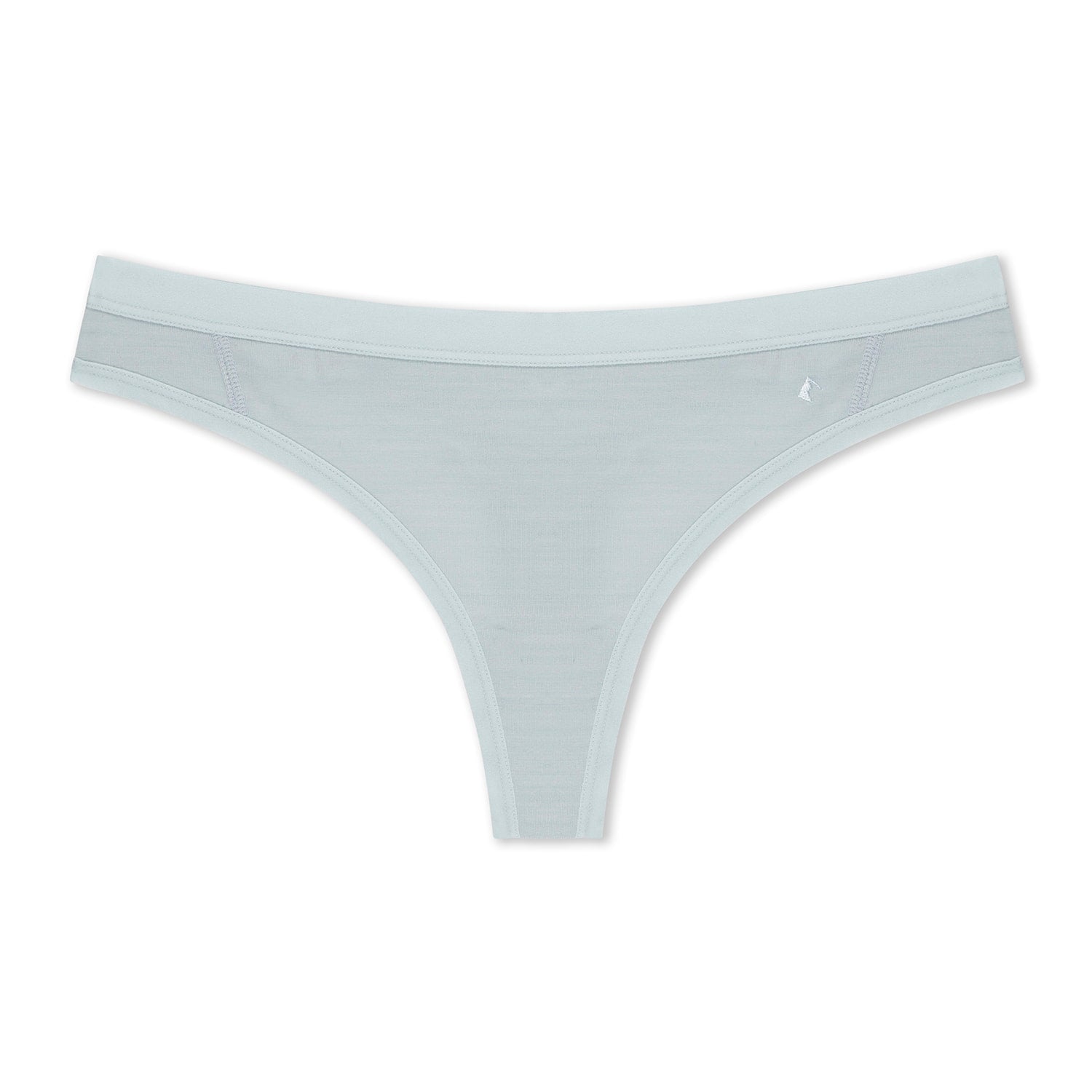 Ridge Merino Wool Thong in Ice Flow gray