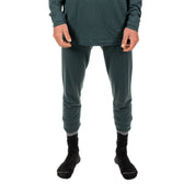 Ridge Merino Ritter Ski Socks worn with 3/4 length base layer bottoms