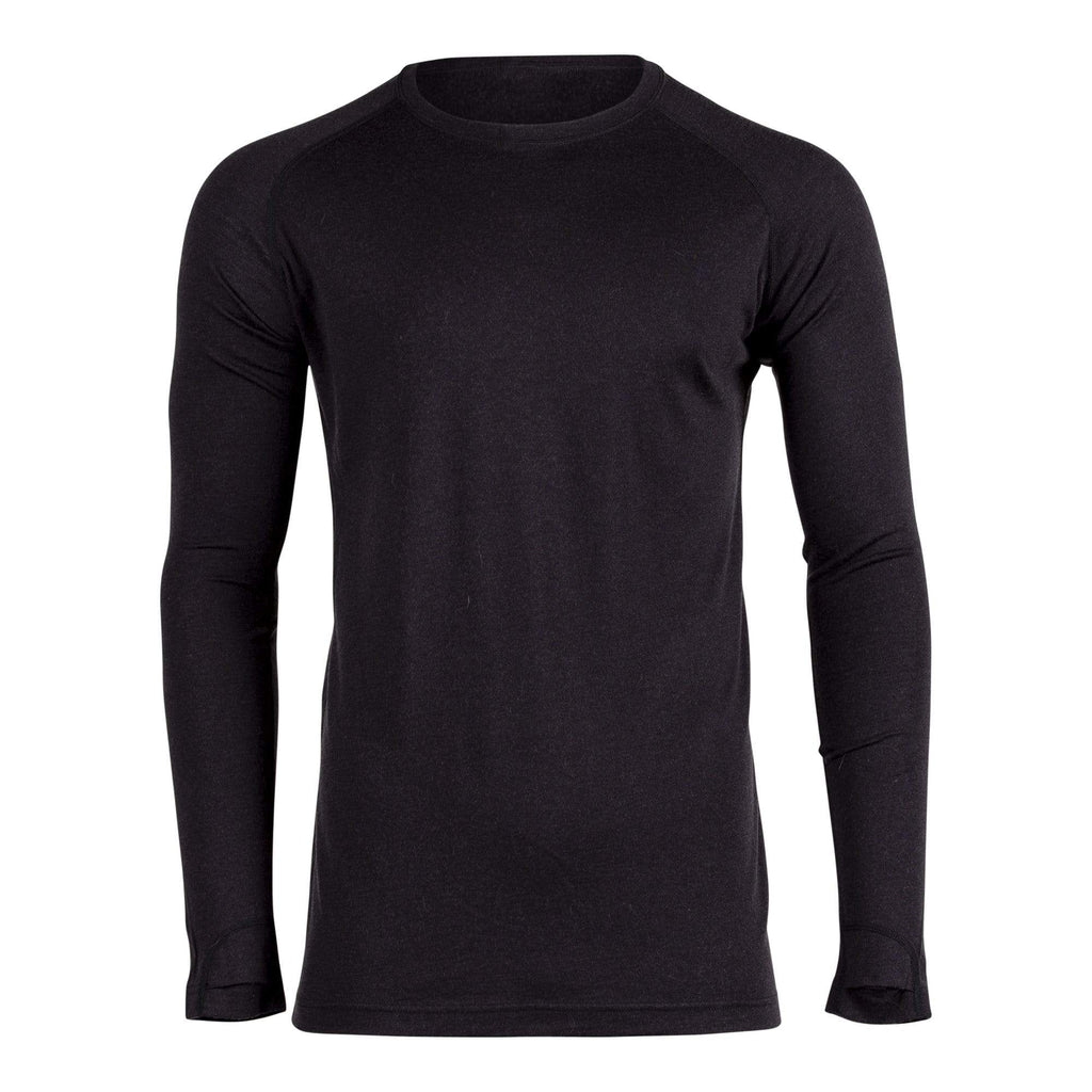Men's Aspect Midweight Merino Wool Base Layer Long Sleeve Shirt – Ridge ...