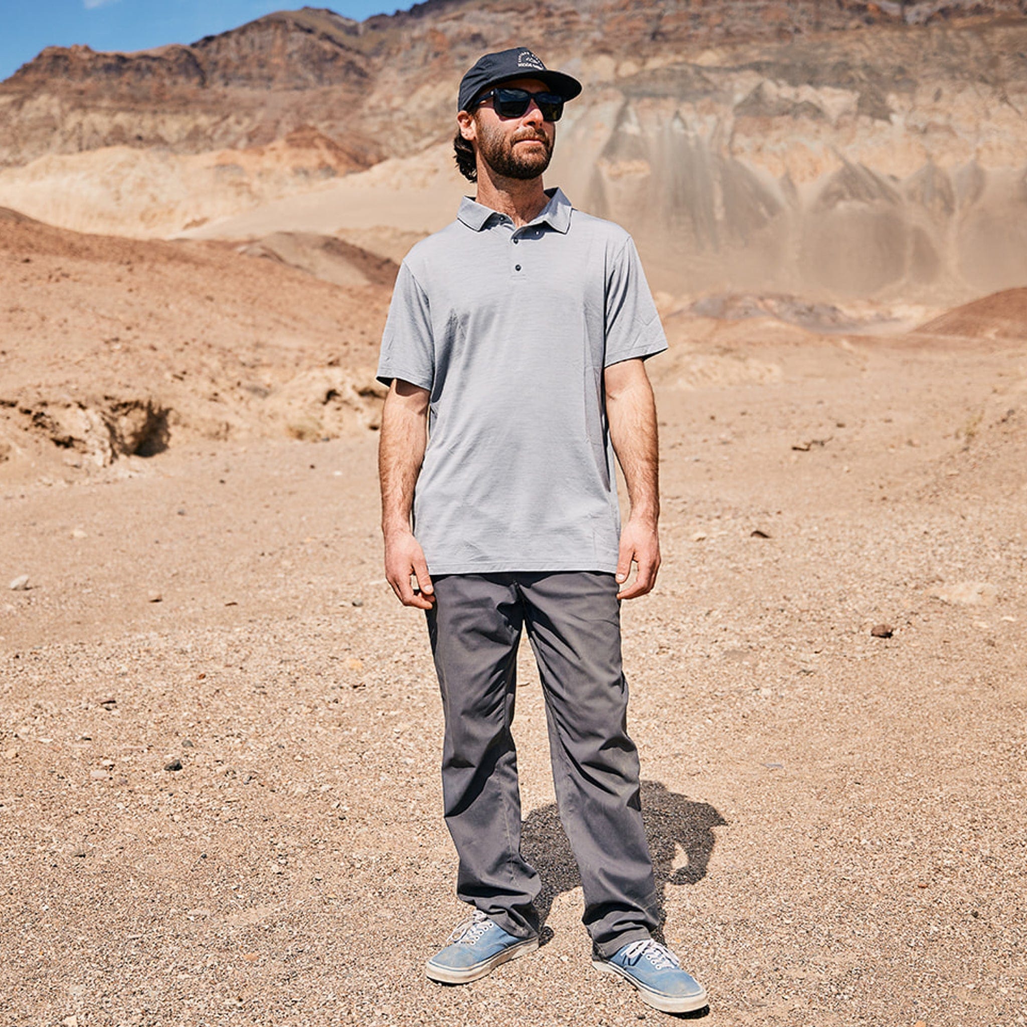 Men's Journey Merino Wool Polo Shirt