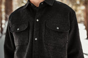 CLEARANCE Men's Morrison Wool Flannel Shirt Jacket - XXL