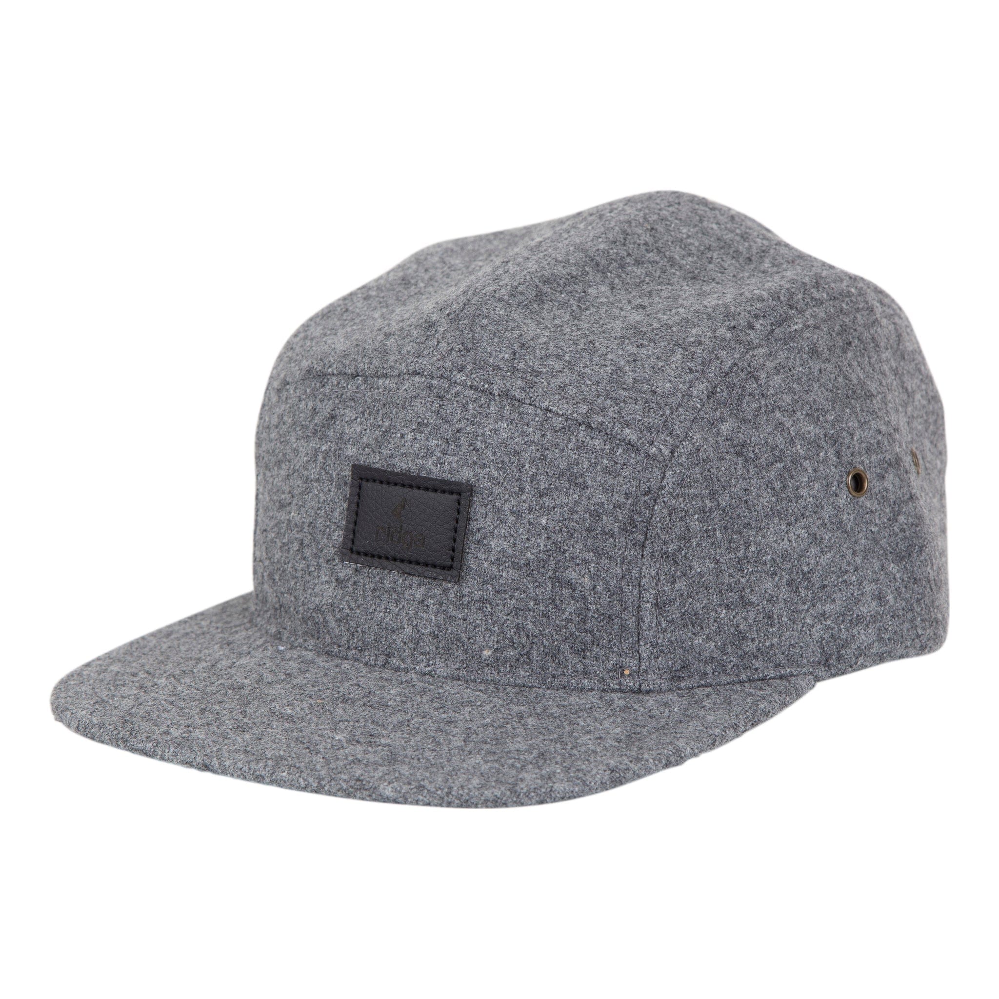 Ridge Melton Wool 5-Panel Hat