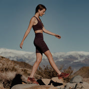 Women's Iva Bell Merino Wool High Waisted Shorts 8" - XS & S