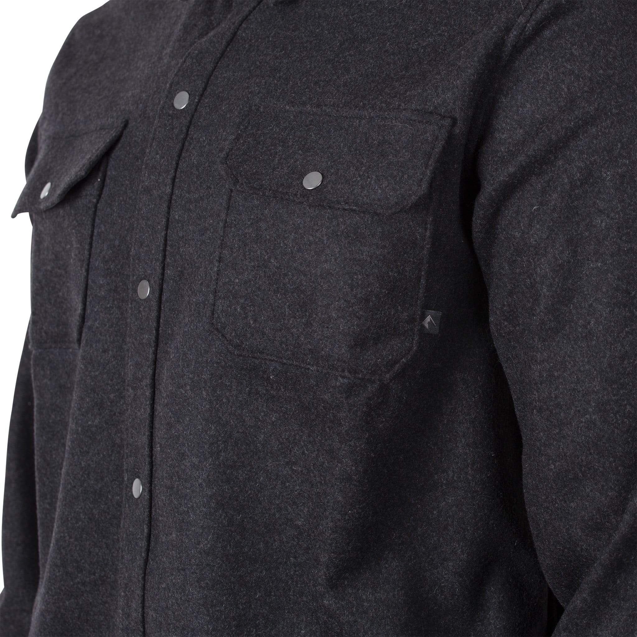 Men's Morrison Wool Flannel Shirt Jacket