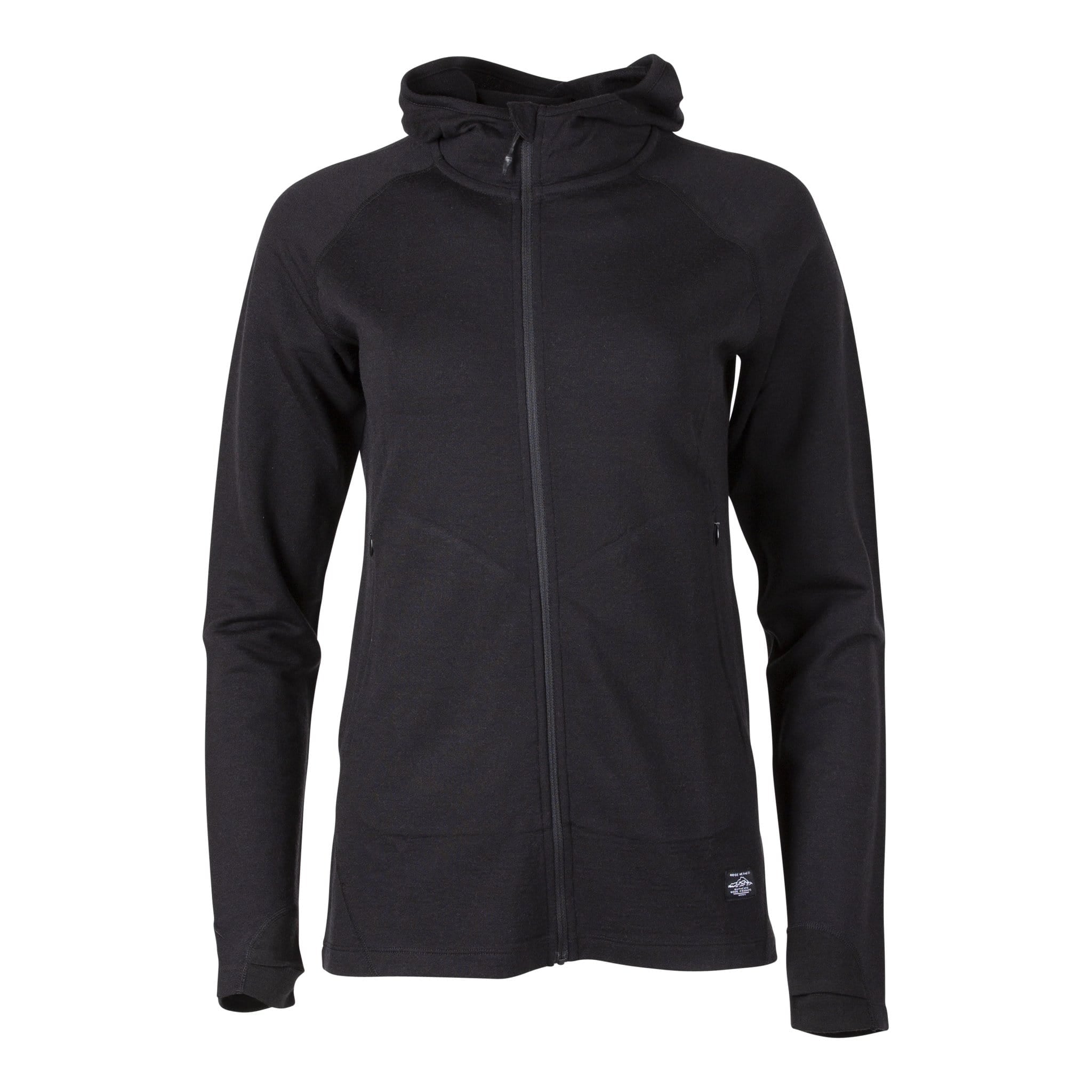 Black wool hotsell hoodie women's
