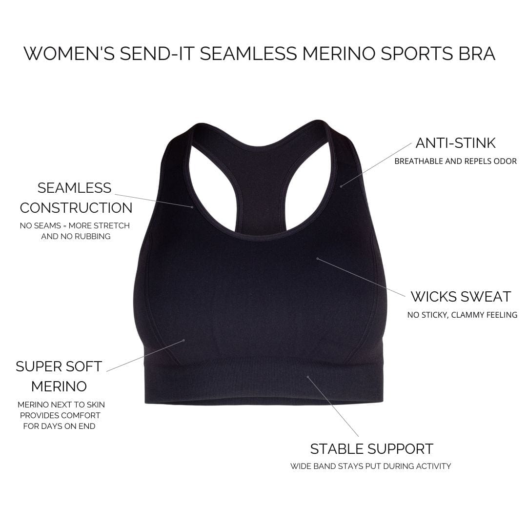 Super Merino Wool Light Weight Soft Bra, Activity