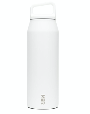 MiiR X Ridge 32oz Wide Mouth Bottle - White – Ridge Merino